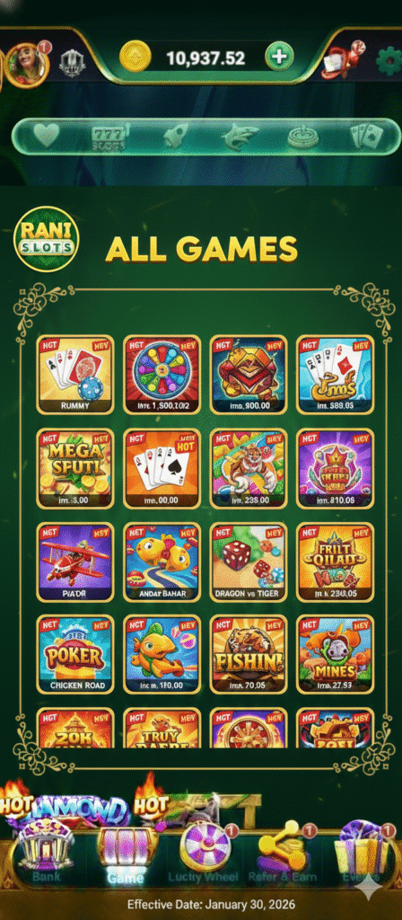 Rani Slots All Games